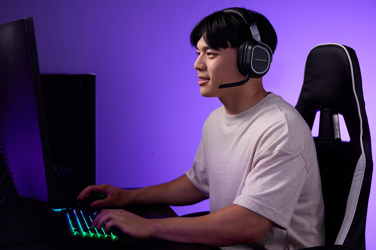 Turtle Beach Stealth 700 Headset Ledningsført Spil Bluetooth Sort, Grå