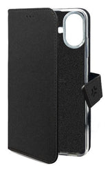 Celly WALLYMAG mobiltelefon etui 16 cm (6.3") Tegnebogsetui Sort