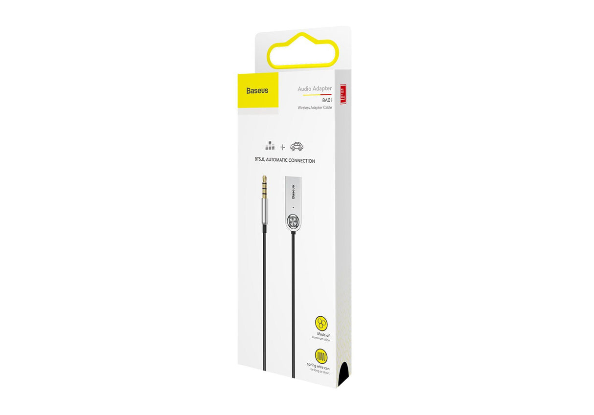 Baseus CABA01-01 lydkabel 0,5 m 3.5mm USB Type-A Sort