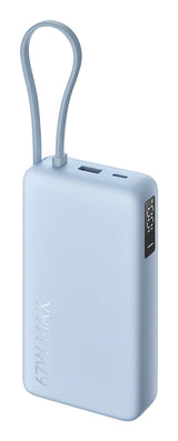 Xiaomi 67W Power Bank 20000 Lithium-Ion (Li-Ion) 20000 mAh Blå