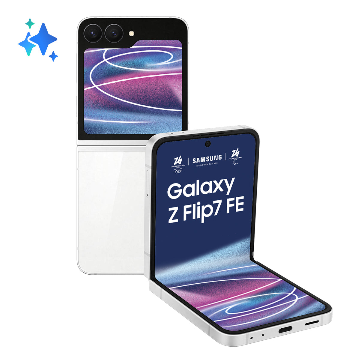 Samsung Z Flip 7 FE 256GB White EU