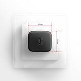 Axagon ACU-PD30 oplader til mobil enhed Mobiltelefon, Smartphone, SmartWatch, Tablet, Universel, Ur Sort Vekselstrøm Hurtig opladning Indendørs