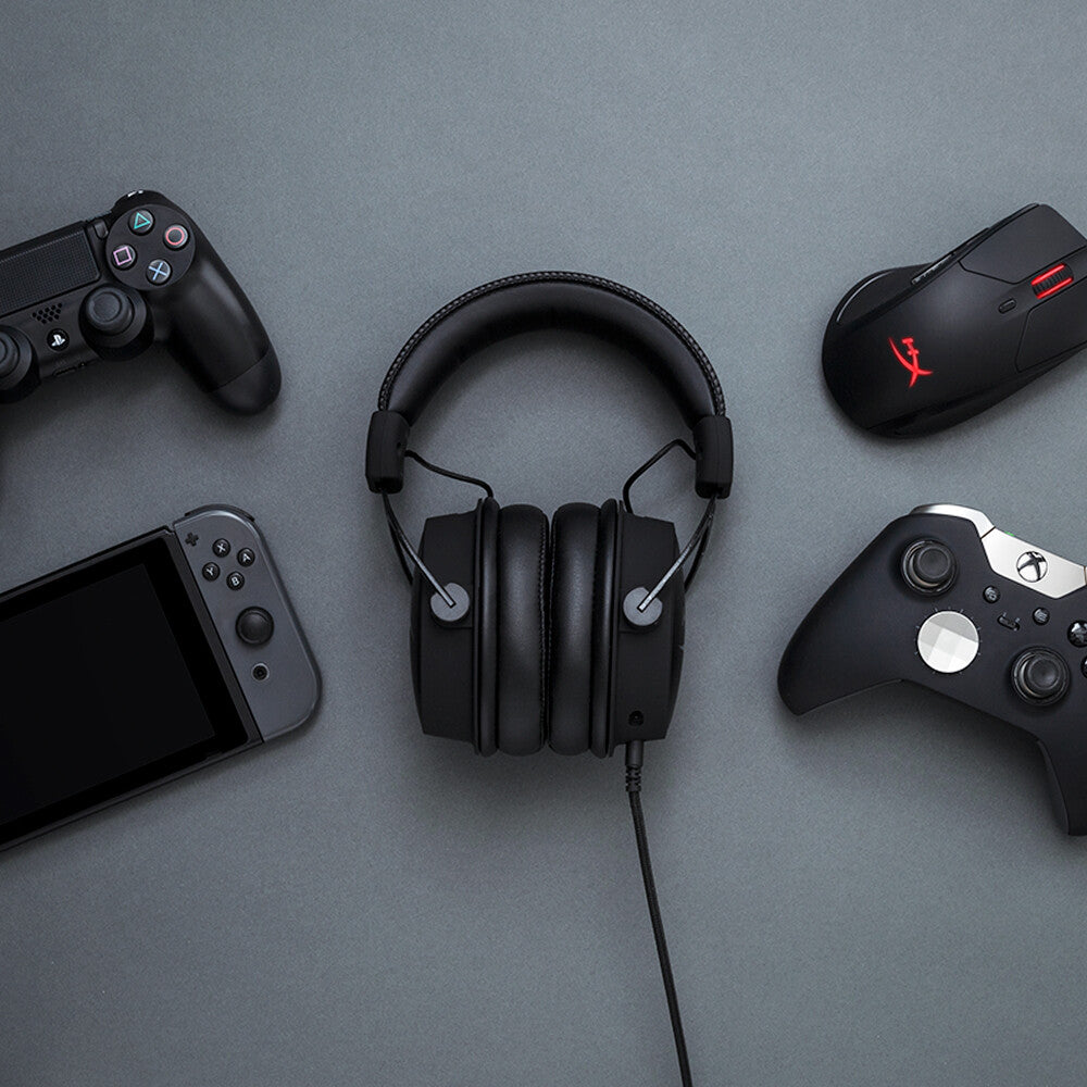 HyperX Cloud Alpha – gaming-headset (sort-rød)