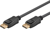 Goobay 64799 DisplayPort kabel 3 m Sort