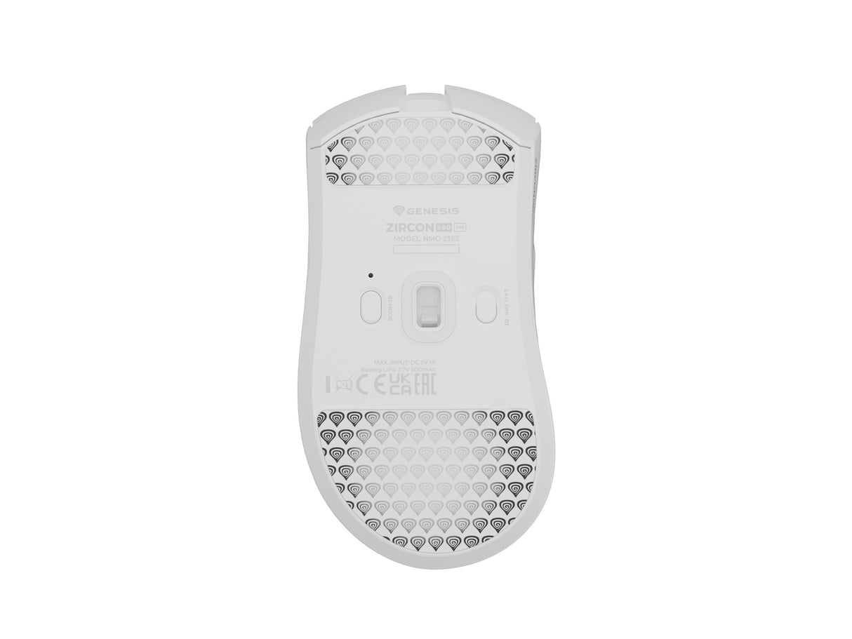 GENESIS Zircon 880 Pro mus Spil Højre hånd RF Wireless + Bluetooth + USB Type-C Optisk 30000 dpi