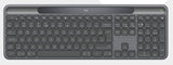 Logitech Signature Slim Solar + K980 for Business tastatur Universel RF trådløs + Bluetooth QWERTY Nordisk Grafit
