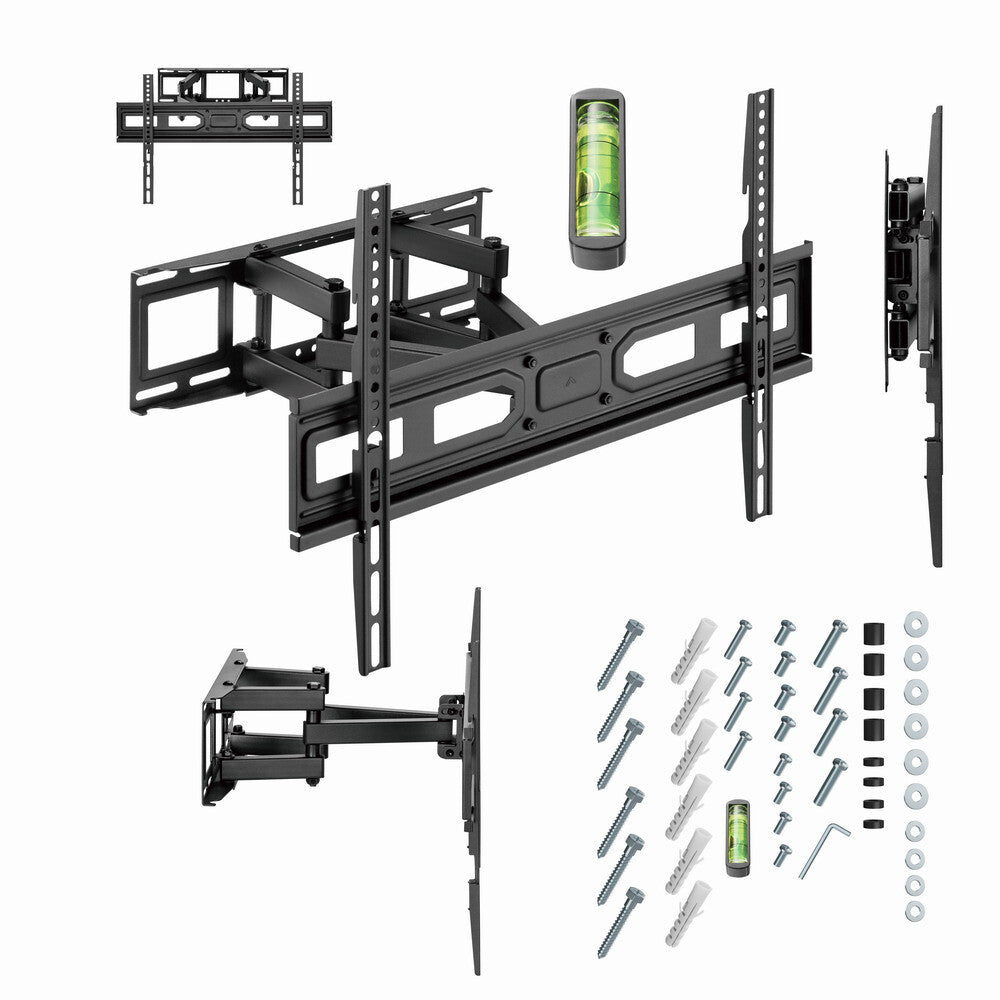 Gembird WM-80ST-03 tv-beslag 2,03 m (80") Sort