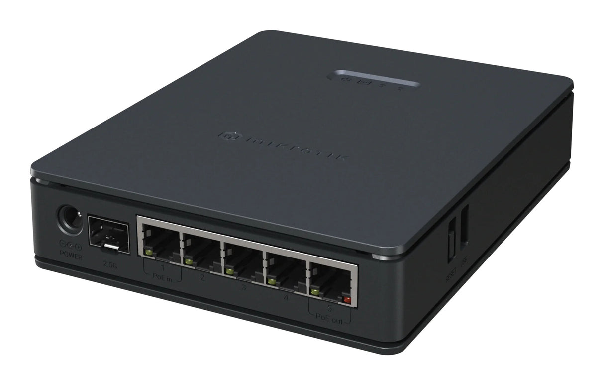 Mikrotik hAP ax S 1800 Mbit/s Sort Strøm over Ethernet (PoE)