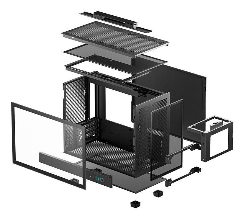 DeepCool CH160 PLUS Small Form Factor (SFF) Sort