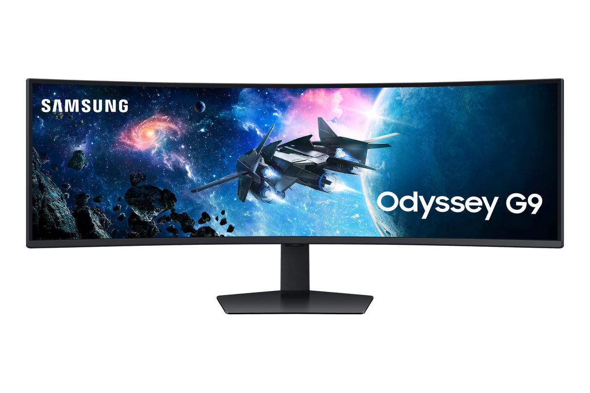 Samsung G95C computerskærm 124,5 cm (49") 5120 x 1440 pixel Dual QHD LED Sort