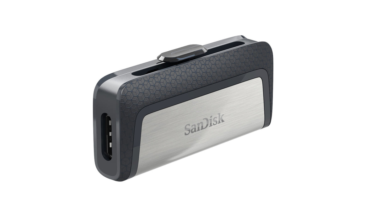 SanDisk Ultra Dual Drive USB Type-C USB-nøgle 32 GB USB Type-A / USB Type-C 3.2 Gen 1 (3.1 Gen 1) Sort, Sølv