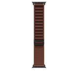 Apple Alpine Loop i bordeaux, 49 mm - medium - sort titanium