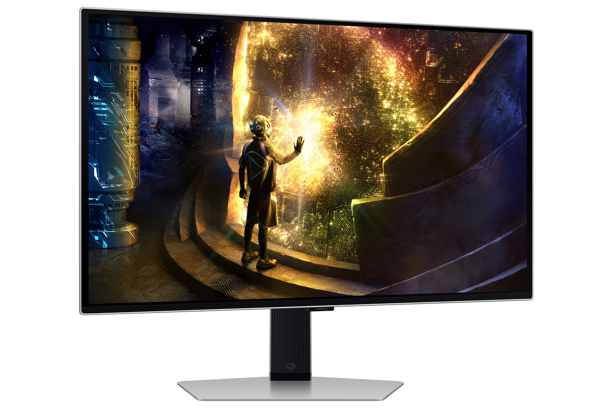 Samsung S27DG610SU computerskærm 68,6 cm (27") 2560 x 1440 pixel Quad HD OLED Sølv