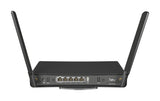 Mikrotik hAP ax³ trådløs router Gigabit Ethernet Dual-band (2,4 GHz / 5 GHz) Sort