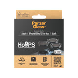PanzerGlass ® Hoops® Kameralinsebeskytter Sort for iPhone 13 Pro | 13 Pro Max