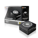 Chieftec PowerUp Chieftronic power supply unit 650 W 20+4 pin ATX ATX Black