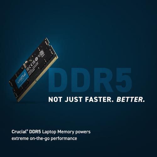 Crucial CT2K32G56C46S5 memory module 64 GB 2 x 32 GB DDR5 262-pin SO-DIMM