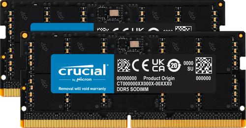 Crucial CT2K32G56C46S5 memory module 64 GB 2 x 32 GB DDR5 262-pin SO-DIMM