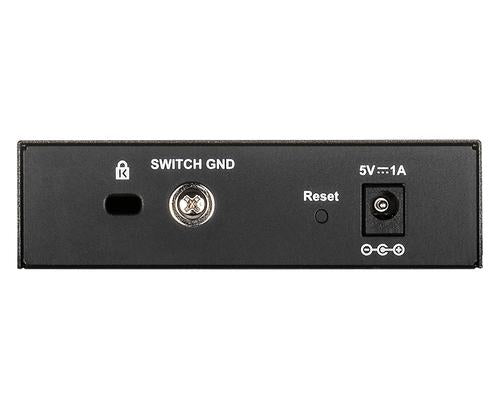 D-Link DGS-1100-05V2/E network switch Managed L2 Gigabit Ethernet (10/100/1000) Black