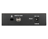 D-Link DGS-1100-05V2/E network switch Managed L2 Gigabit Ethernet (10/100/1000) Black