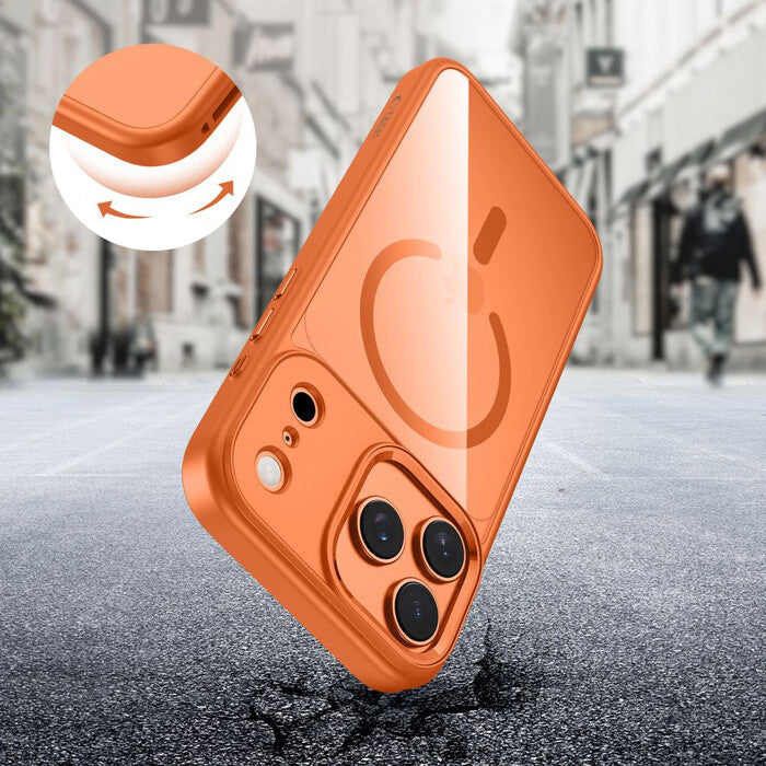Tech-Protect 5906302334261 mobiltelefon etui 17,5 cm (6.9") Cover Orange, Transparent