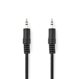 Nedis CAGL22000BK50 lydkabel 5 m 3.5mm Sort