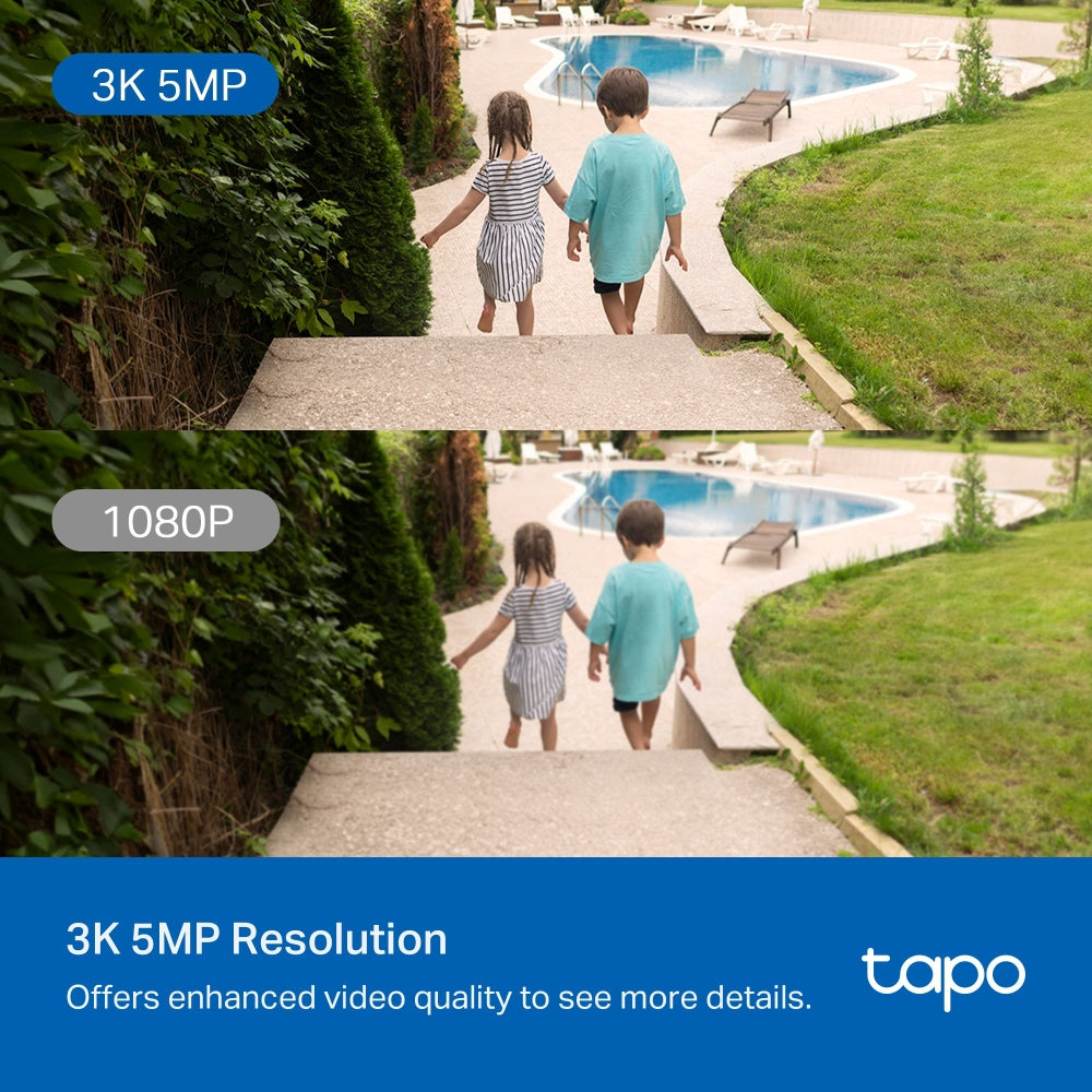 TP-Link TAPO C530WS overvågningskamera Tårn IP-sikkerhedskamera Udendørs 2880 x 1620 pixel Væg