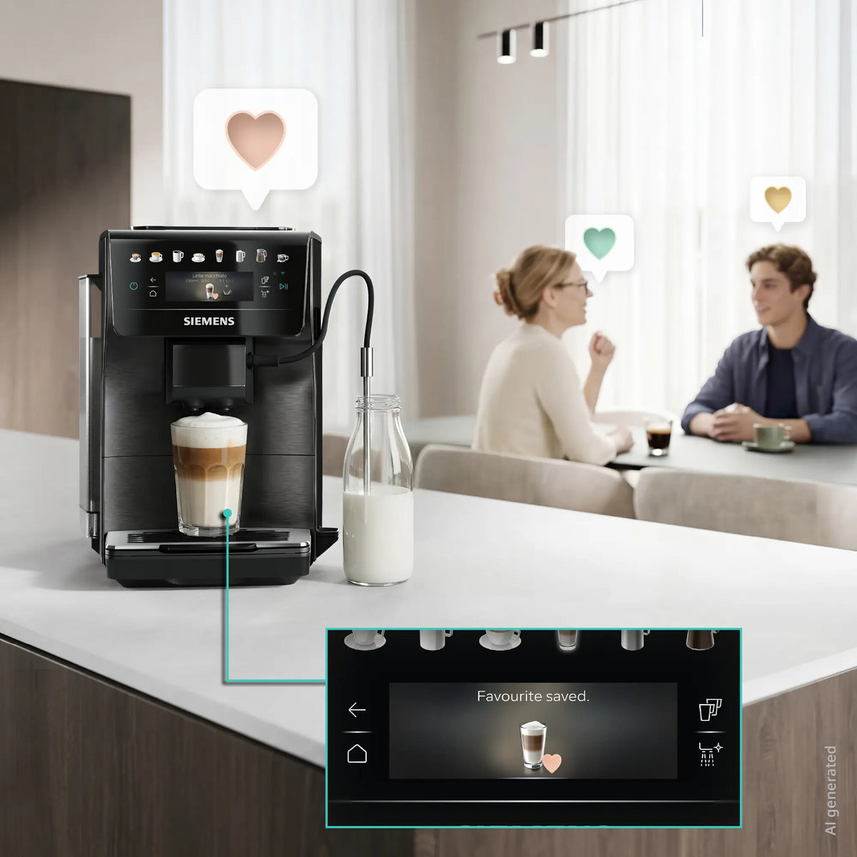Siemens TP607EF5 kaffemaskine Fuld-auto Espressomaskine 1,8 L