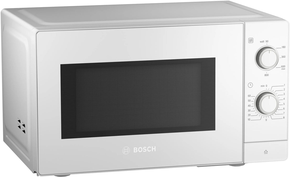 Bosch Serie 2 FL020MW0 Hvid Solo mikroovn Bordplade 20 L 800 W