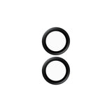 PanzerGlass ® Hoops® Sort Kameralinsebeskytter iPhone 16 | 16 Plus