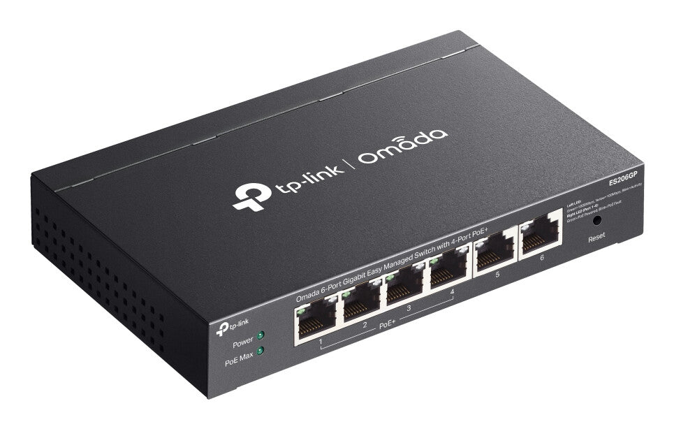 TP-Link Omada 6-porte Gigabit Ethernet PoE+
