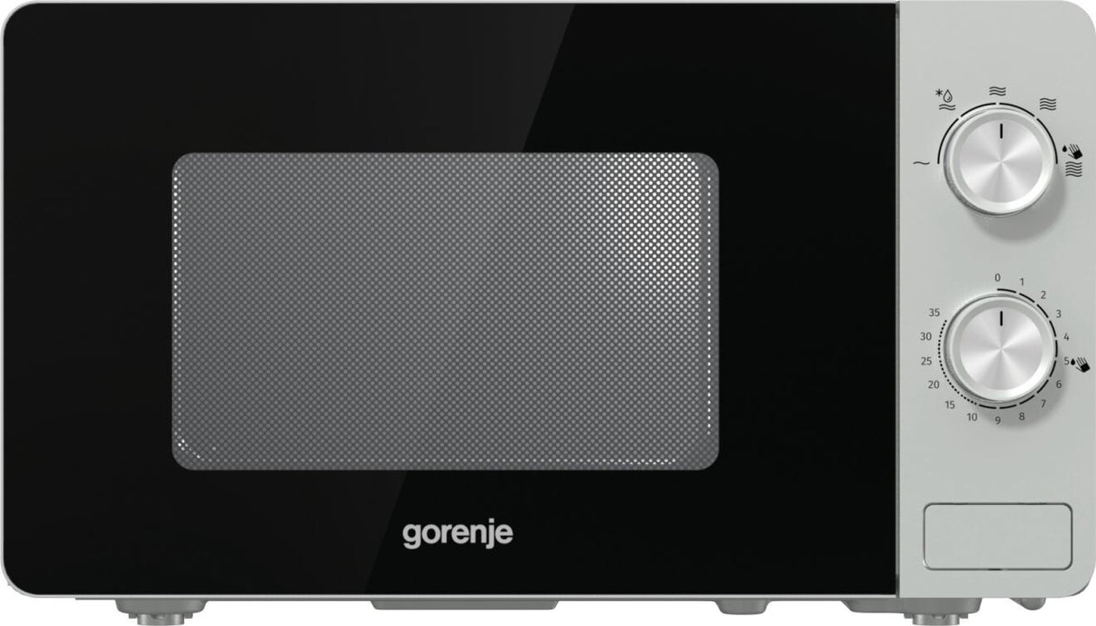 Gorenje MO20E1S Sort, Rustfrit stål Solo mikroovn Over komfuret 20 L 800 W