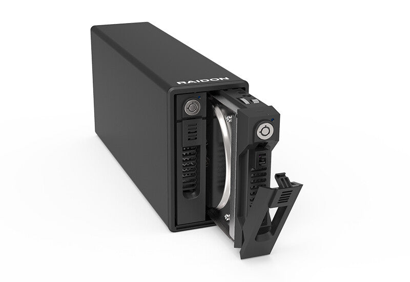 Raidon GR3660-BA31 disk array 0 TB Desktop Black