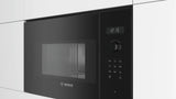 Bosch Serie 6 BFL524MB0 microwave Black Solo microwave Built-in 20 L 800 W