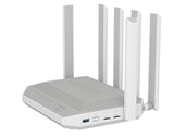 Keenetic Hero 5G (KN-4110) trådløs router 2.5 Gigabit Ethernet Dual-band (2,4 GHz / 5 GHz) Grå, Hvid
