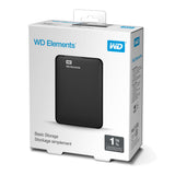 WD Elements Portable Harddisk WDBUZG0010BBK 1TB USB 3.0