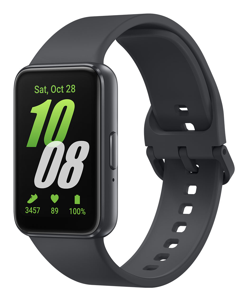 Samsung Galaxy Fit3 4,06 cm (1.6") AMOLED 40 mm Digital 256 x 402 pixel Berøringsskærm Grå