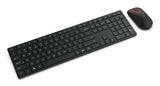Lenovo 4X31S04854 tastatur Mus inkluderet Hjemme/kontor RF trådløs + Bluetooth Nordisk Sort