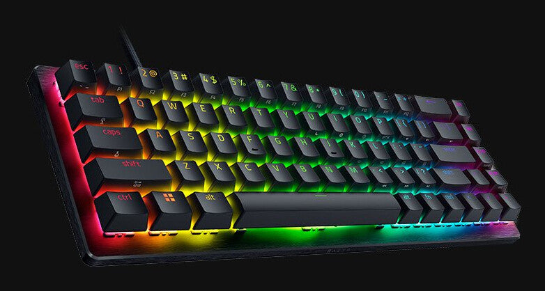Razer Huntsman V3 HE Magnetic Mini 65% 8KHz keyboard Gaming USB QWERTY English Black