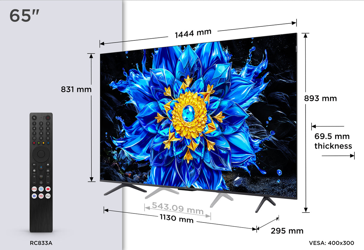 TCL 65P8L QLED Google TV