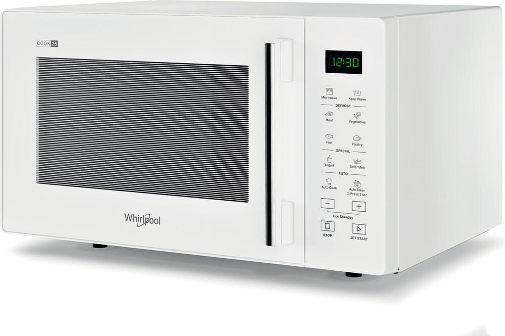 Whirlpool MWP 251 W Hvid Solo mikroovn Bordplade 25 L 900 W