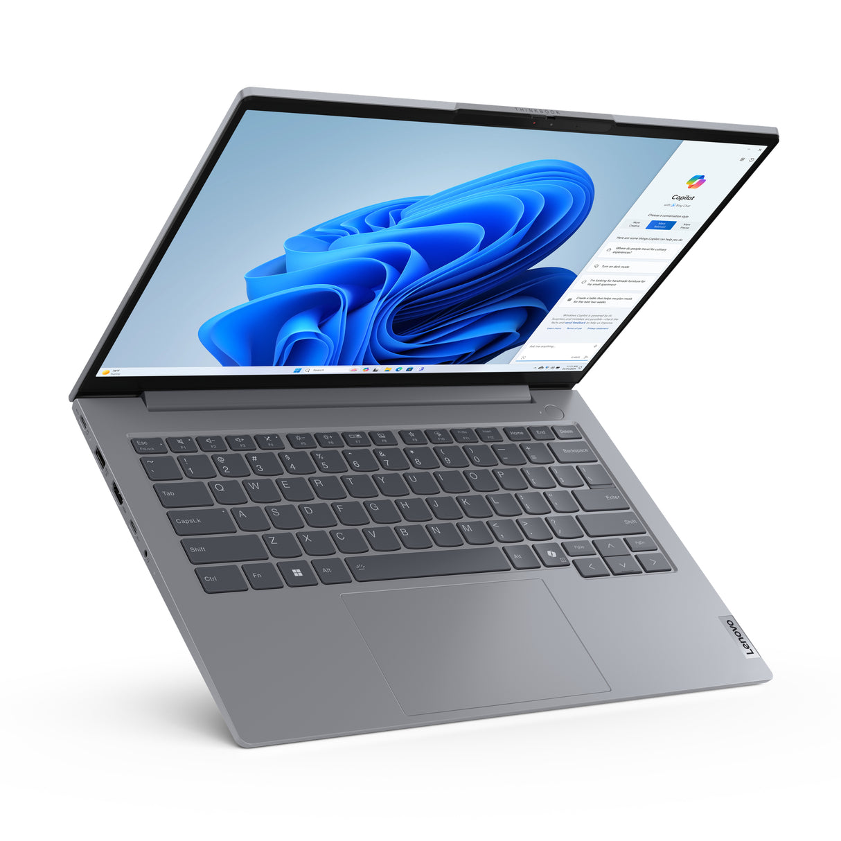 Lenovo ThinkBook 14 AMD Ryzen™ 7 7735HS Laptop 35,6 cm (14") WUXGA 16 GB DDR5-SDRAM 512 GB SSD Wi-Fi 6E (802.11ax) Windows 11 Pro Nordisk Grå