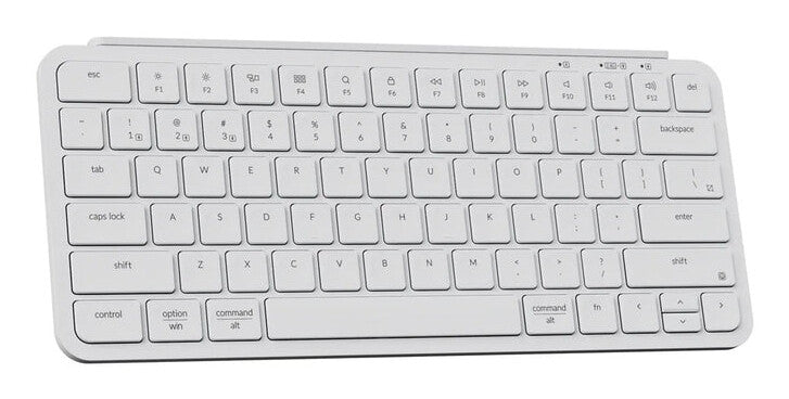 Keychron B1P-K8 tastatur Hjemme/kontor USB + RF Wireless + Bluetooth Elfenben