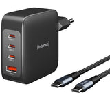 Intenso 7814010 strømadapter og vekselret Indendørs 140 W Sort