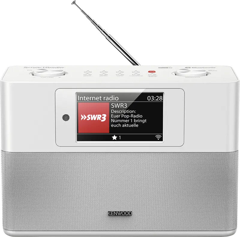 Kenwood CRST200SW Bærbar Digital Hvid