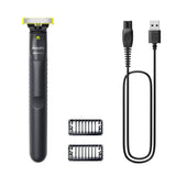 Philips Norelco OneBlade QP1424/10 barbermaskine til ham Folie shaver Trimmer Kul