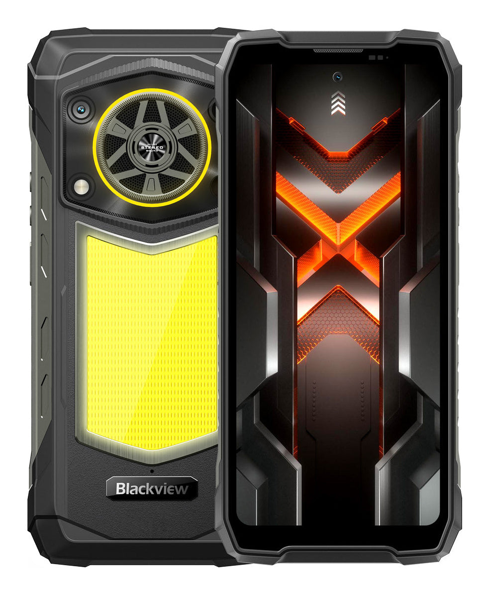 Blackview ROCK 5 17,2 cm (6.78") Hybrid Dual SIM Android 16.0 4G USB Type-C 6 GB 256 GB 20000 mAh Sort
