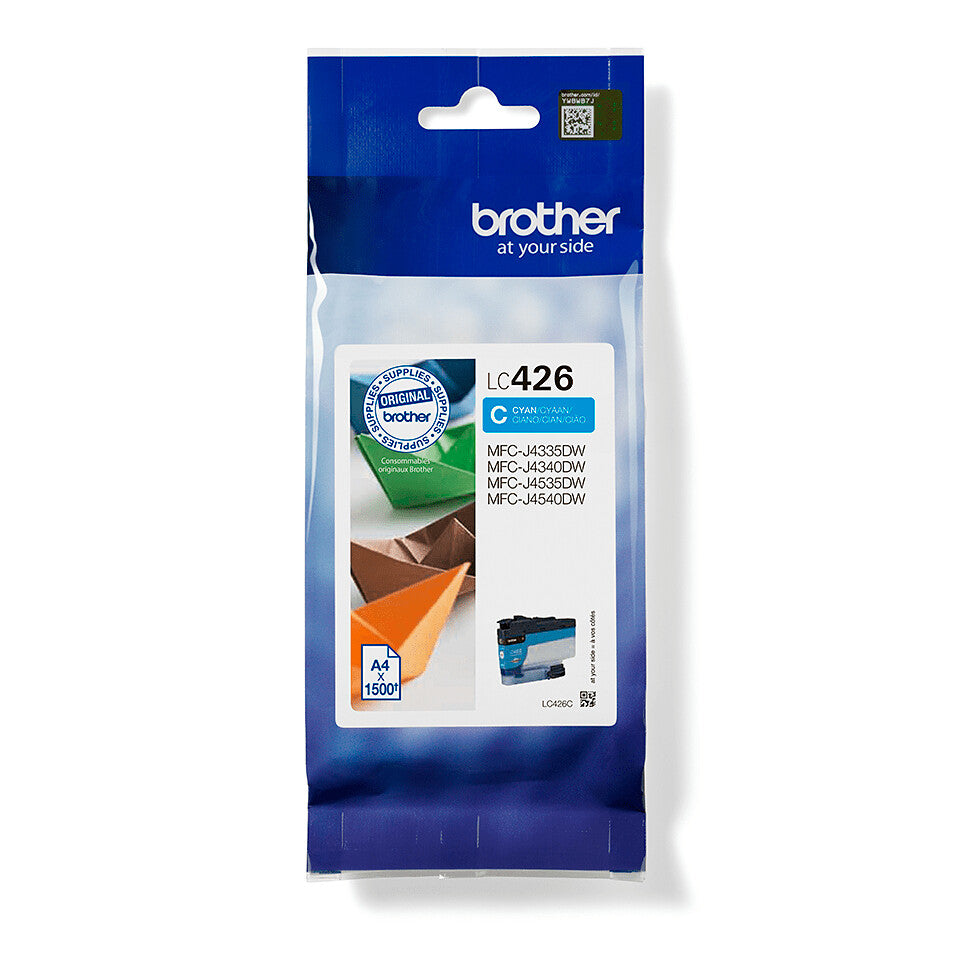Brother LC-426C blækpatron 1 stk Original Blå