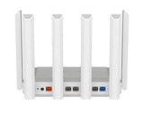 Keenetic Hero 5G (KN-4110) trådløs router 2.5 Gigabit Ethernet Dual-band (2,4 GHz / 5 GHz) Grå, Hvid