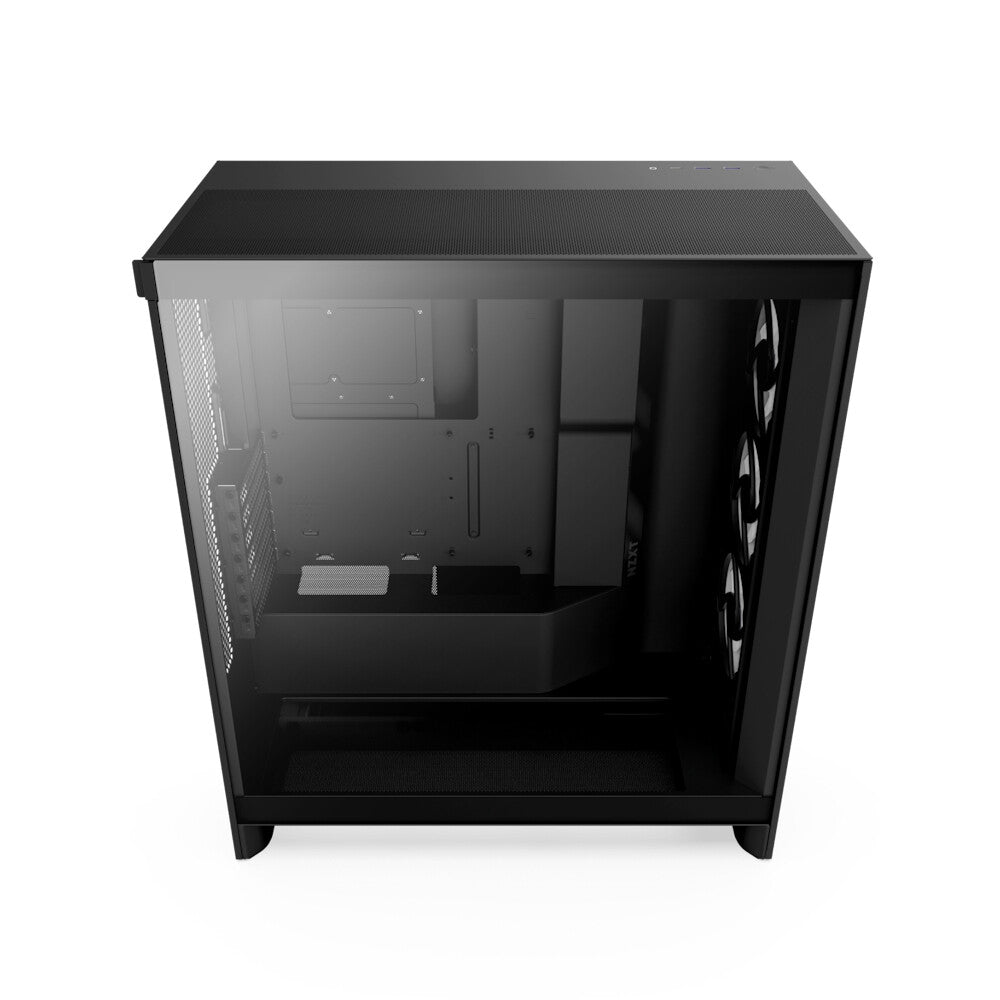 NZXT H series H7 Flow RGB Tårn ATX Ingen strømforsyning Sort